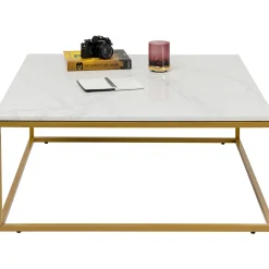 KARE Design Table Basse Key West Dore 90X90Cm