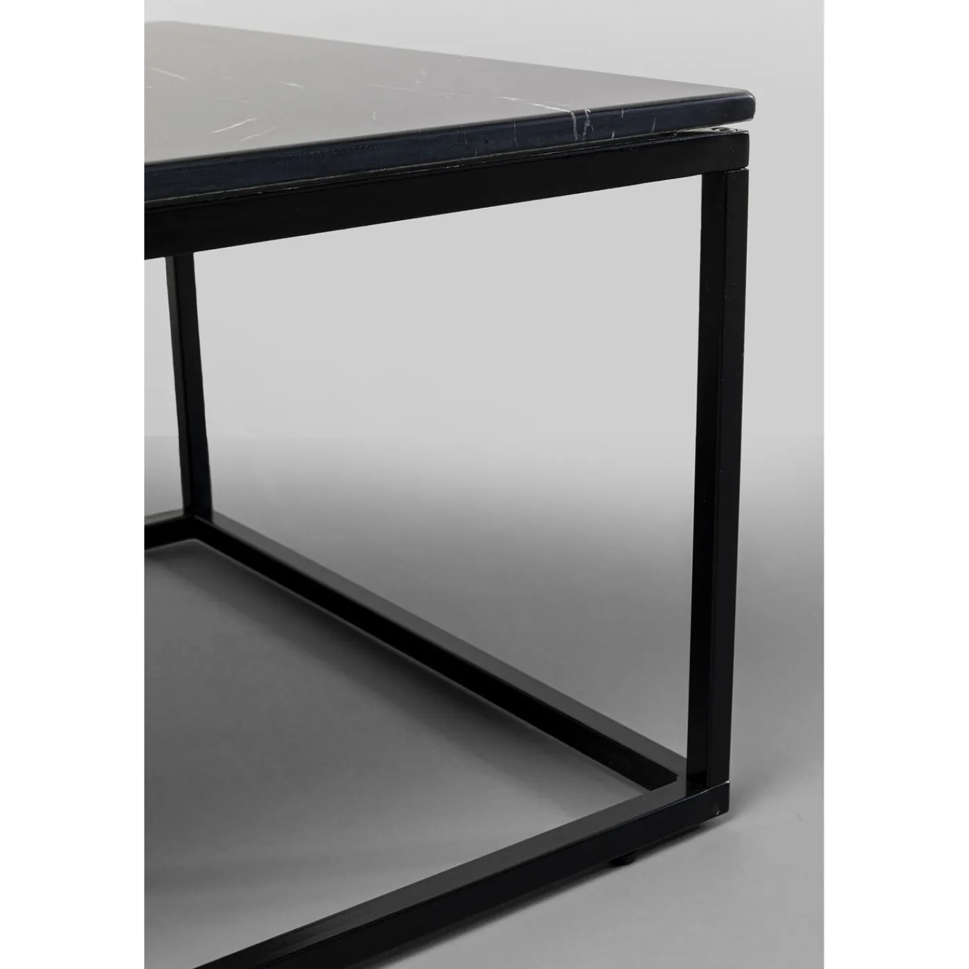 KARE Design Table Basse Key West Noir 120X60Cm