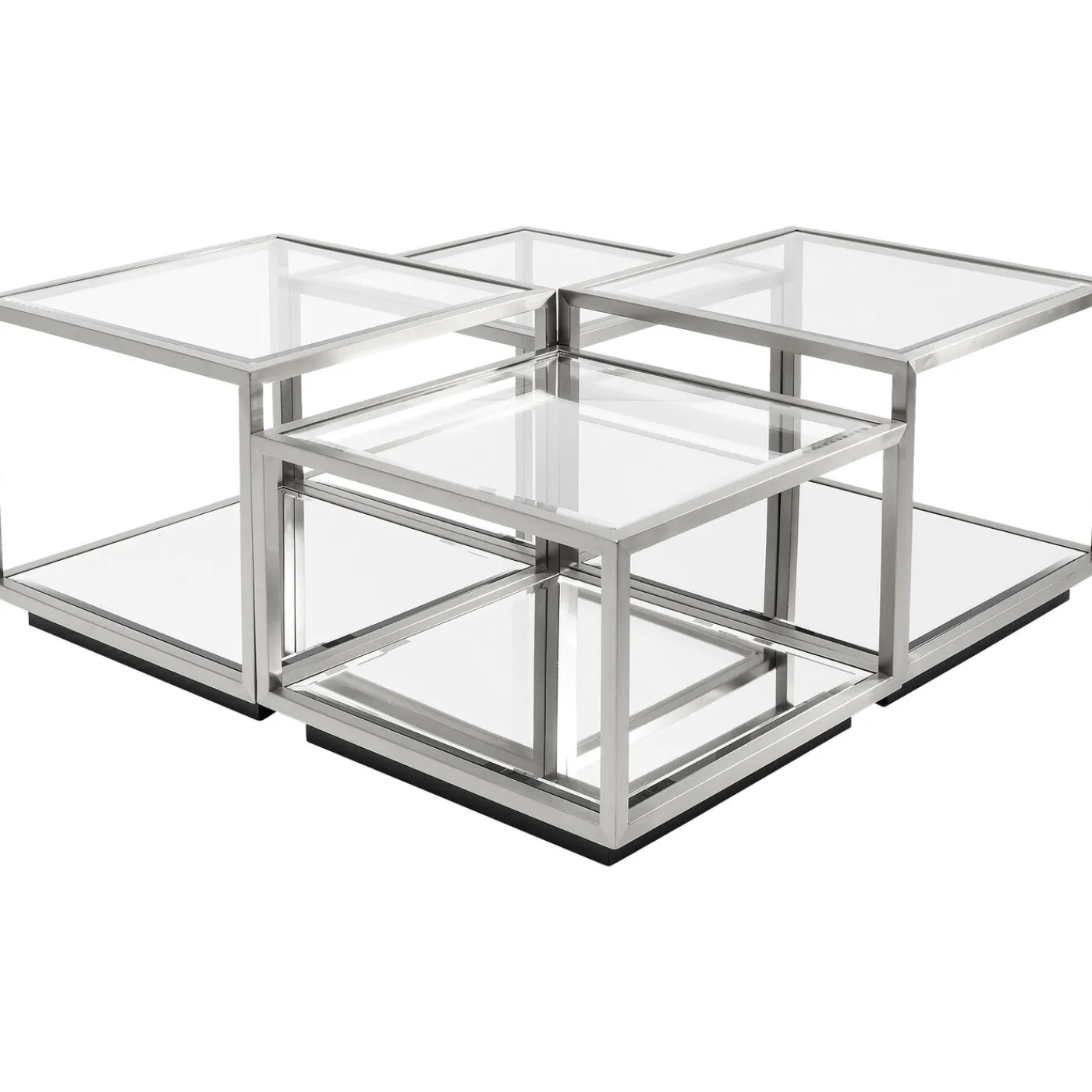 KARE Design Table Basse Luigi Argente (4/Set)