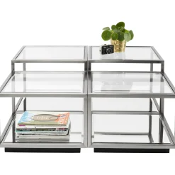 KARE Design Table Basse Luigi Argente (4/Set)
