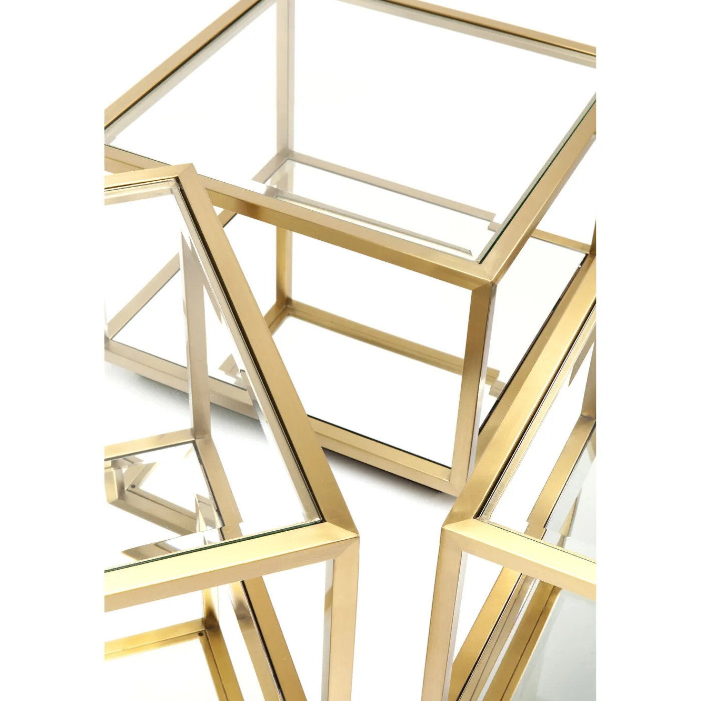 KARE Design Table Basse Luigi Dore (Jeu De 4)