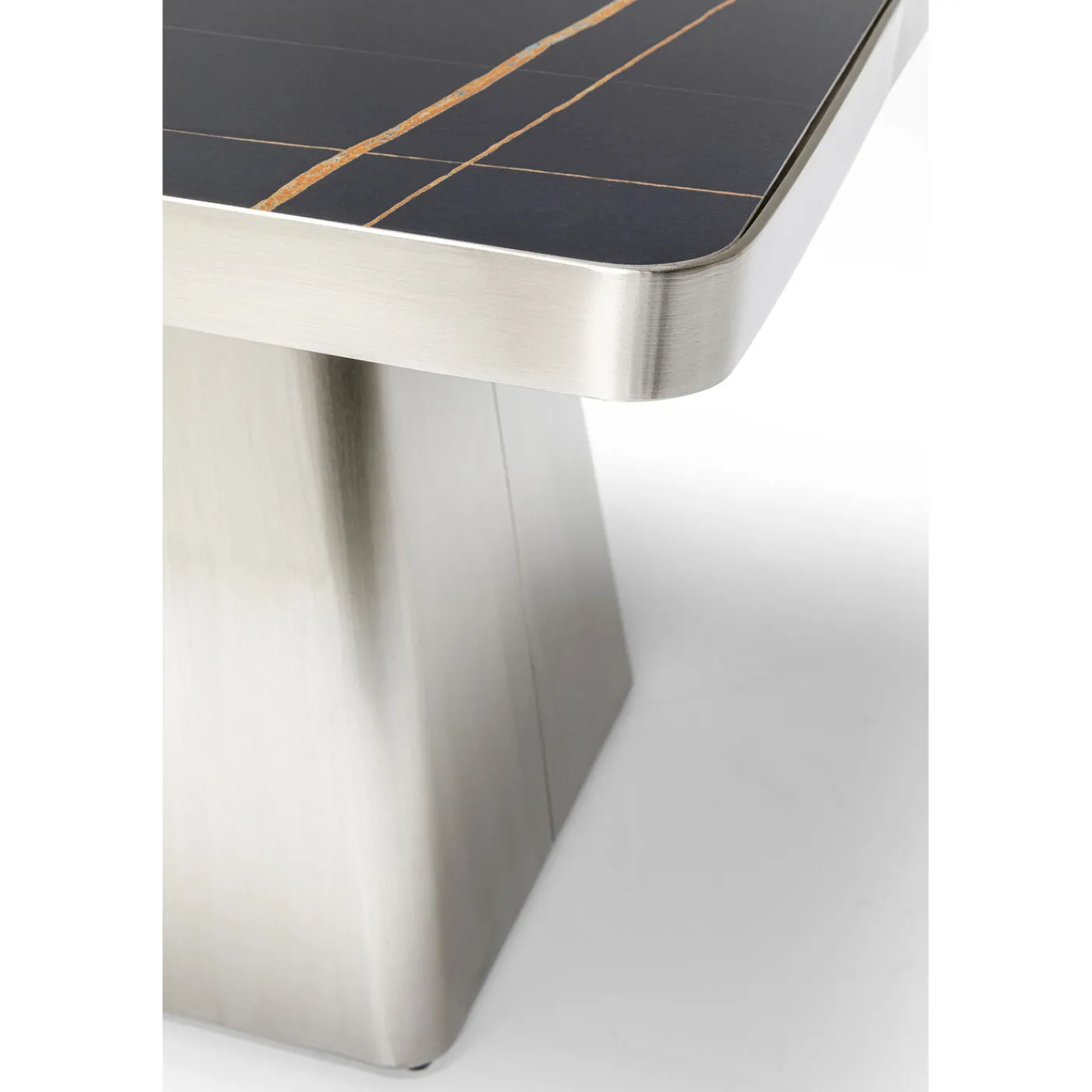 KARE Design Table Basse Miler Argente 80X80Cm