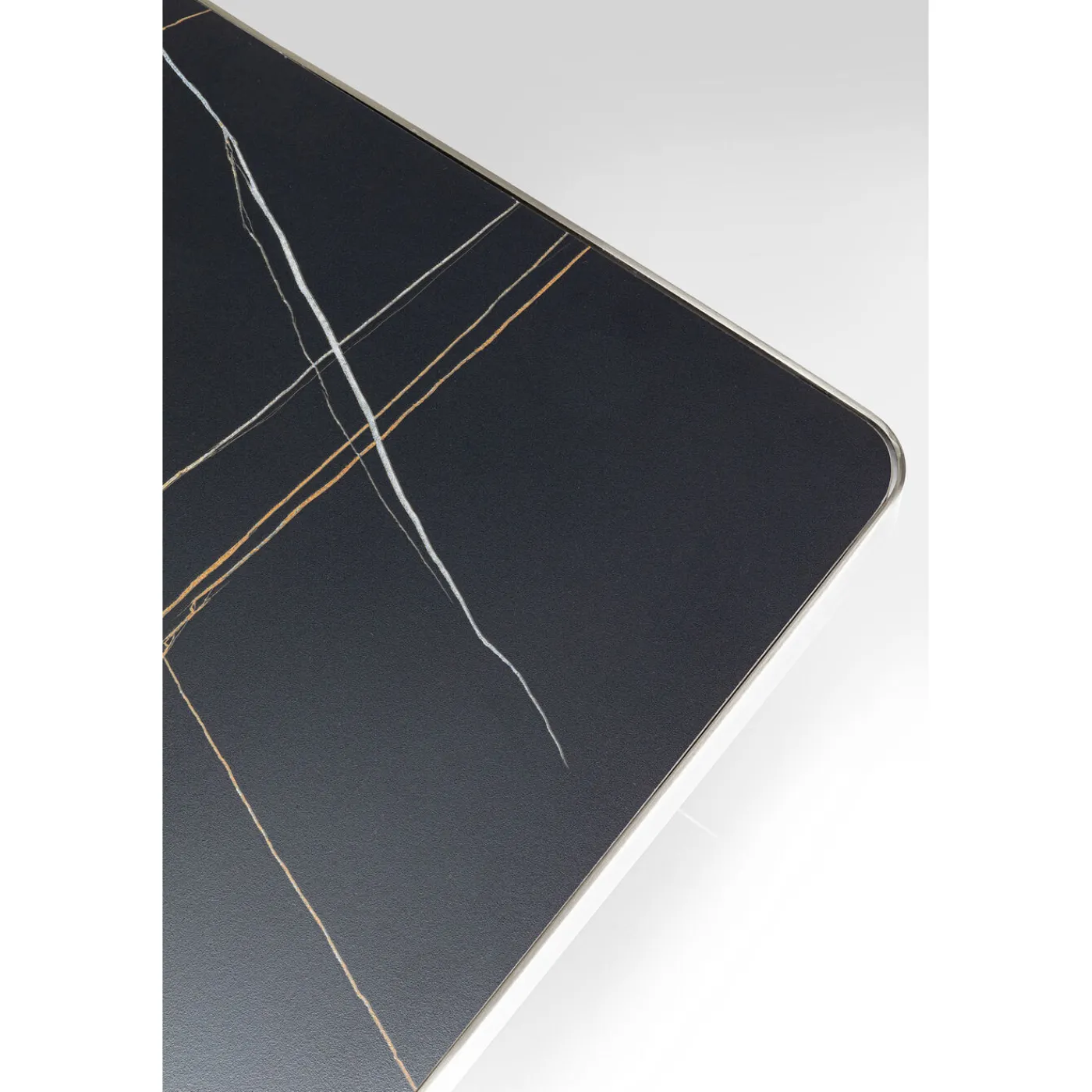 KARE Design Table Basse Miler Argente 80X80Cm