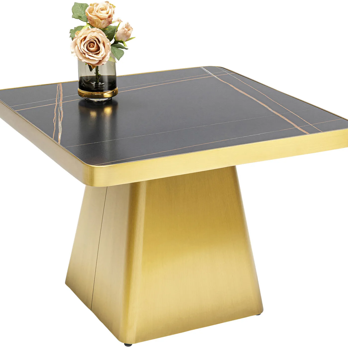KARE Design Table Basse Miler Dore 80X80Cm