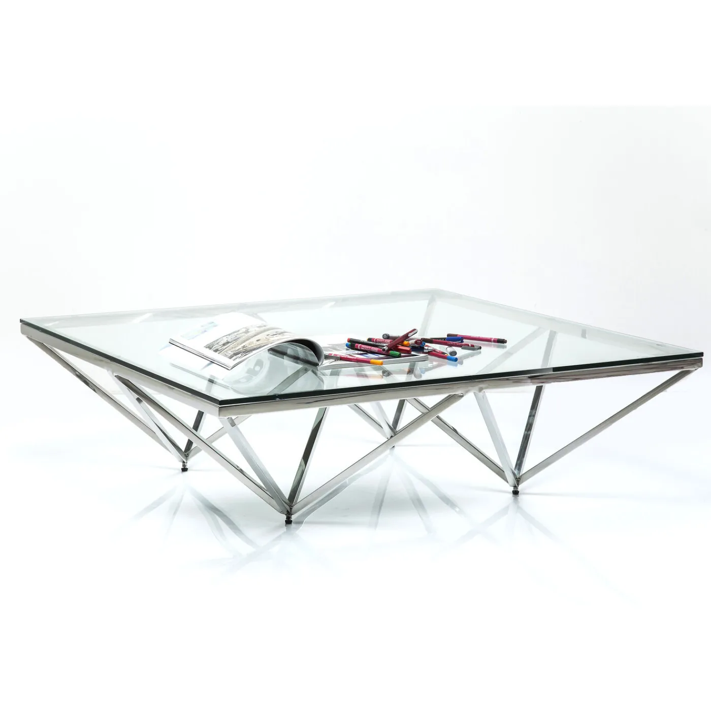 KARE Design Table Basse Network 105X105Cm