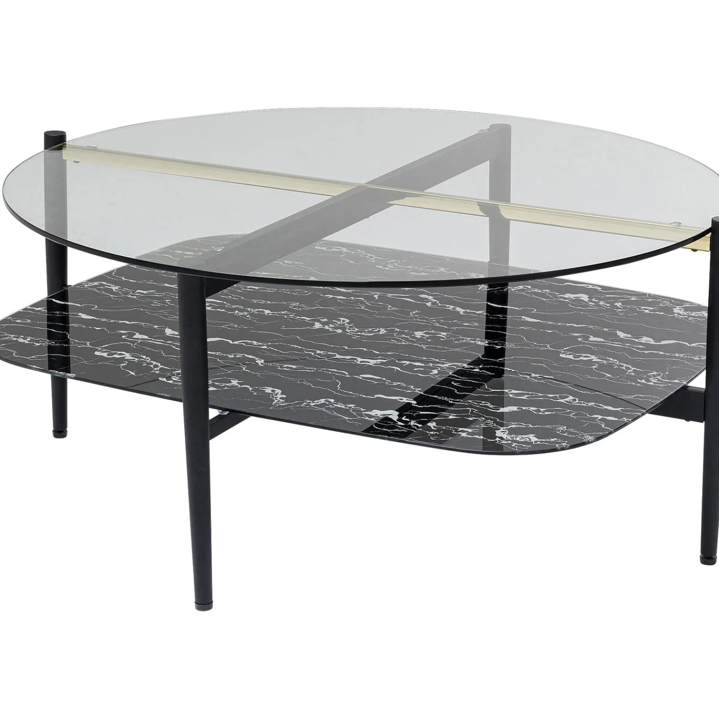 KARE Design Table Basse Noblesse Ovale 97X91