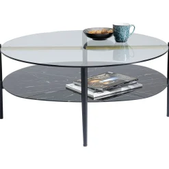 KARE Design Table Basse Noblesse Ovale 97X91