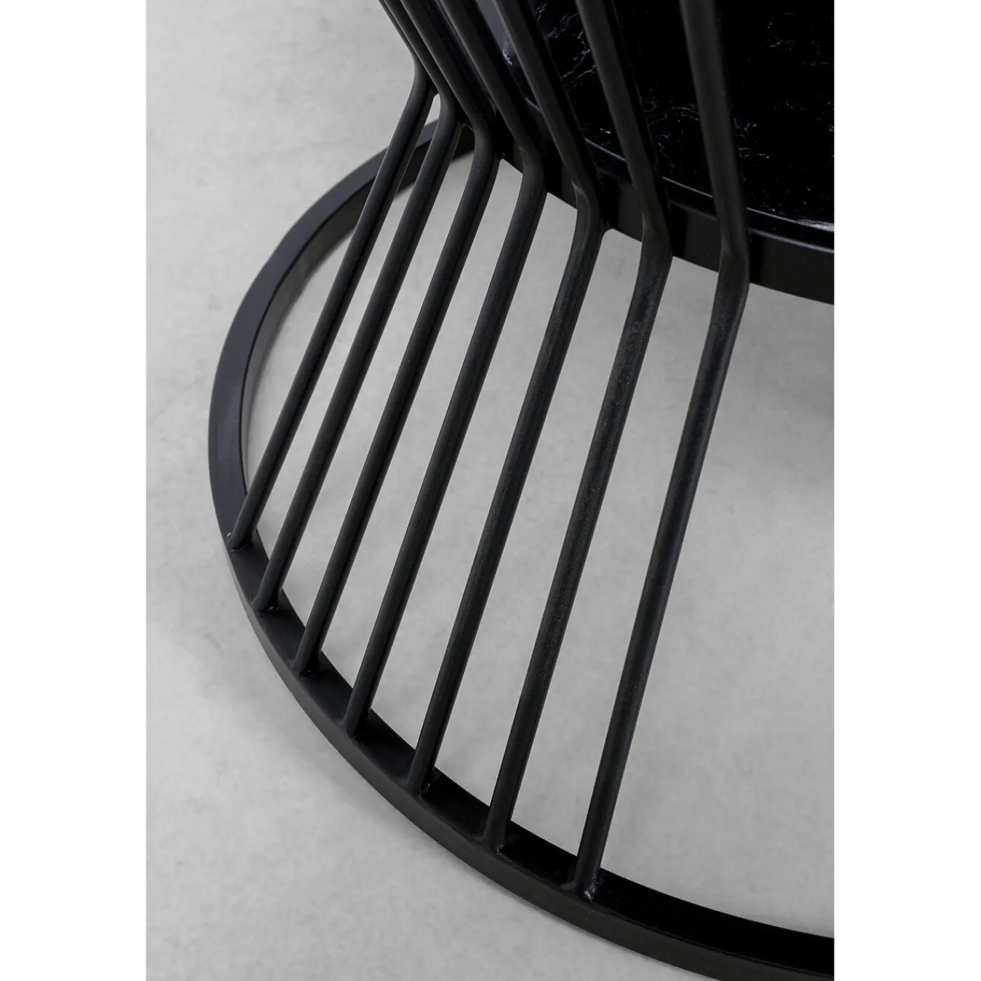 KARE Design Table Basse Roma Noir (2/Set)