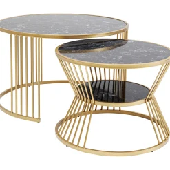KARE Design Table Basse Roma (2/Set)