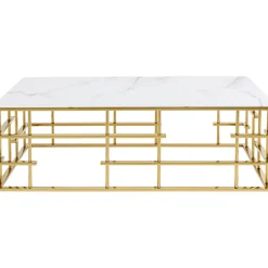 KARE Design Table Basse Rome Dore 130X70Cm