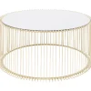 KARE Design Table Basse Wire Uno Laiton O80Cm