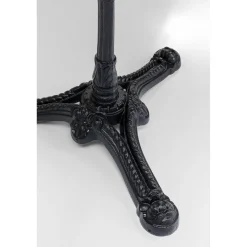 KARE Design Table Bistrot Kaffeehaus Rim Noir 60X60