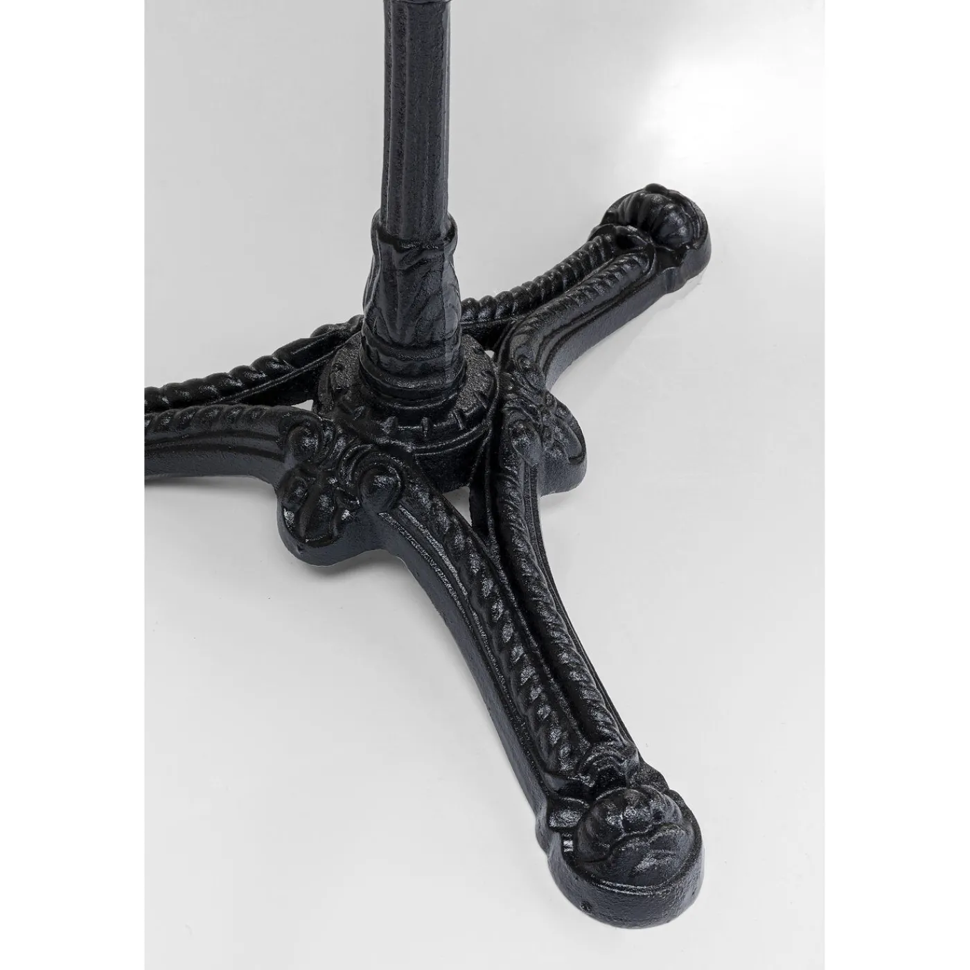 KARE Design Table Bistrot Kaffeehaus Rim Noir 60X60