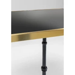 KARE Design Table Bistrot Kaffeehaus Rim Noir 60X60