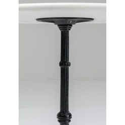 KARE Design Table Bistrot Kaffeehaus Blanc O 60