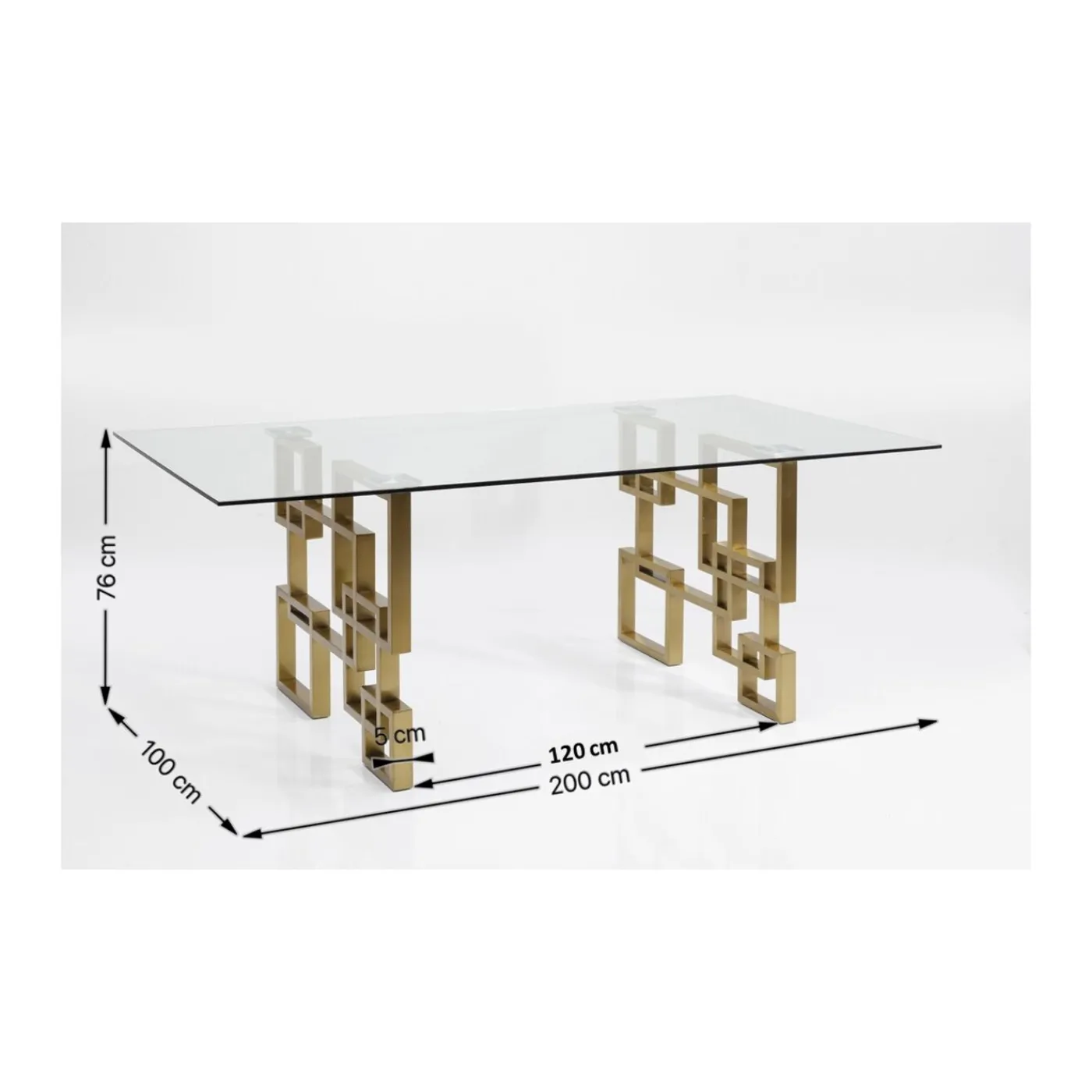 KARE Design Table Boulevard 200X100Cm