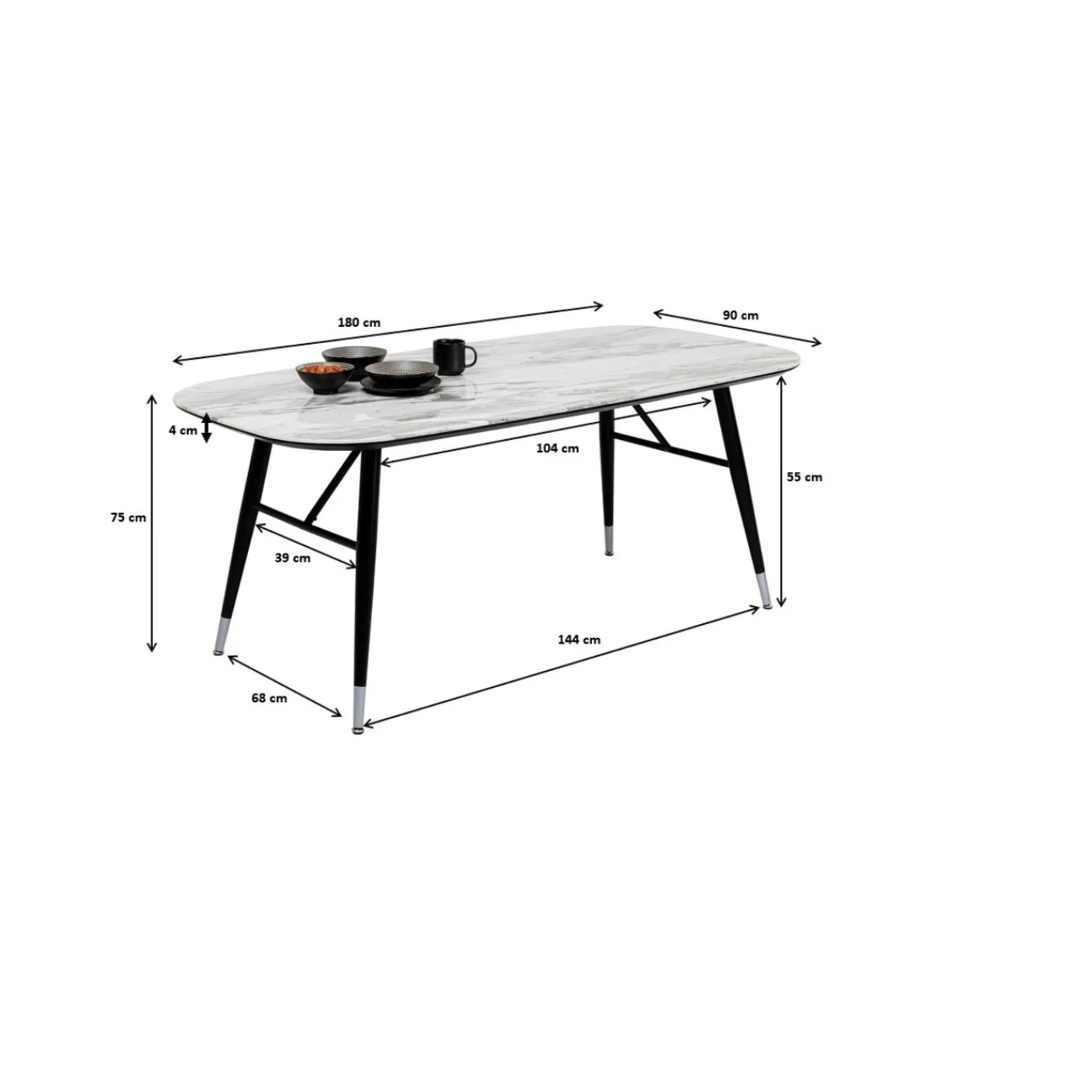 KARE Design Table Catania 180X90