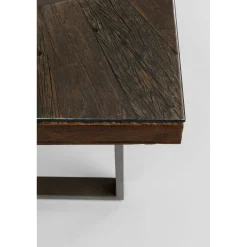 KARE Design Table Conley Acier Brut 180X90