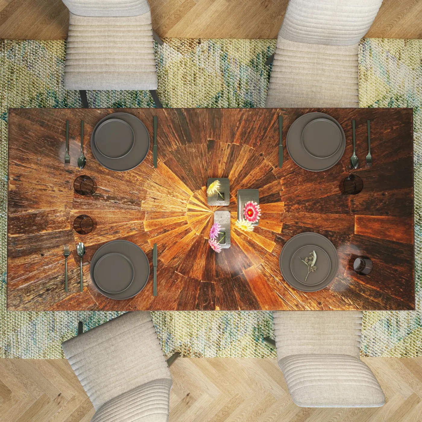 KARE Design Table Conley Noir 180X90