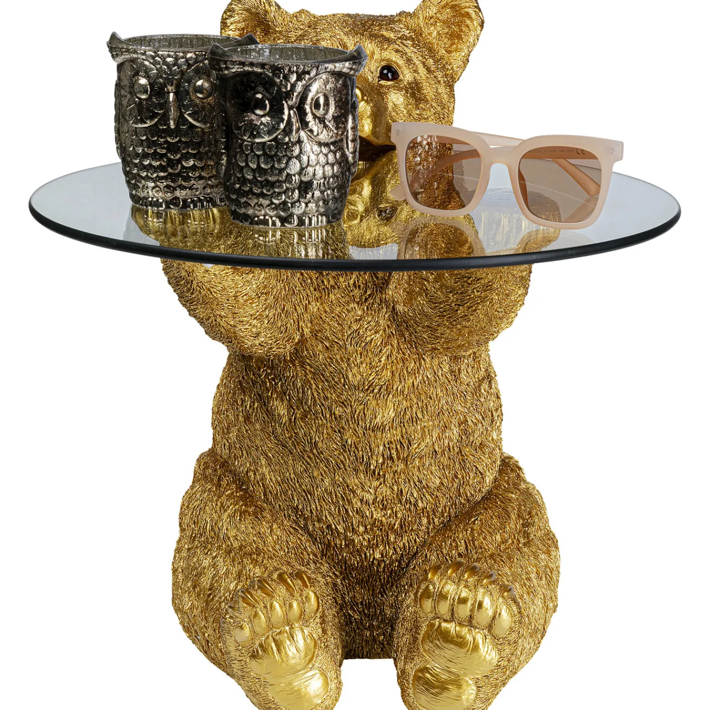 KARE Design Table D Appoint Animal Bear Dore O40Cm