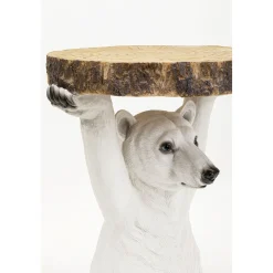 KARE Design Table D Appoint Animal Polar Bear O37Cm