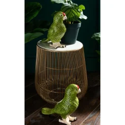 KARE Design Table D Appoint Beam Marbre Blanc-Laiton O32Cm