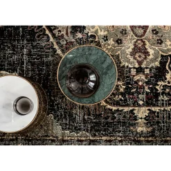 KARE Design Table D Appoint Beam Marbre Blanc-Laiton O32Cm