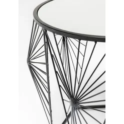 KARE Design Table D Appoint Cobweb Noir (2/Set)
