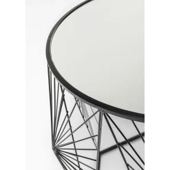 KARE Design Table D Appoint Cobweb Noir (2/Set)