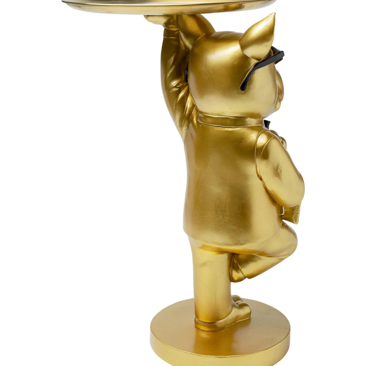 KARE Design Table D Appoint Cool Bulldog Tray Dore 34X55Cm