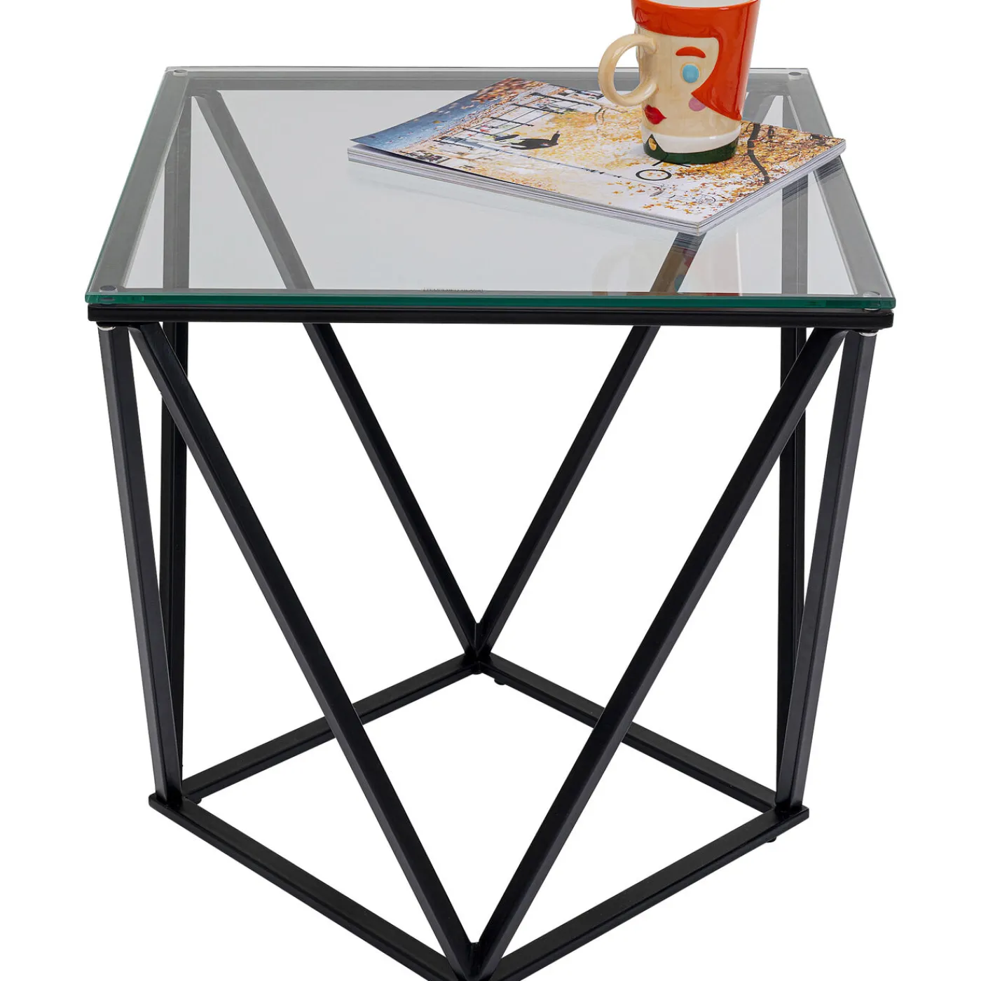 KARE Design Table D Appoint Cristallo 50X50Cm