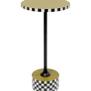 KARE Design Table D Appoint Domero Checkers Vert Olive O25Cm