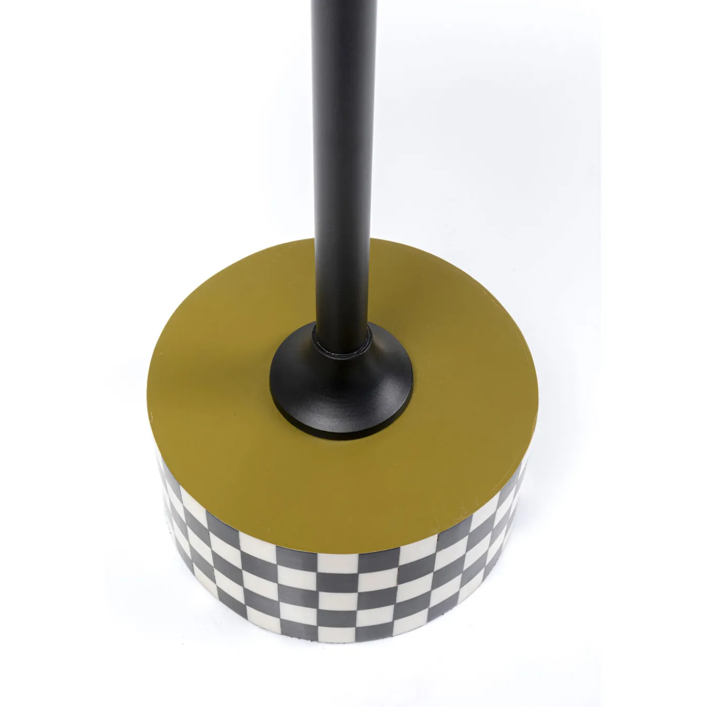 KARE Design Table D Appoint Domero Checkers Vert Olive O25Cm