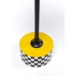 KARE Design Table D Appoint Domero Checkers Jaune O25Cm