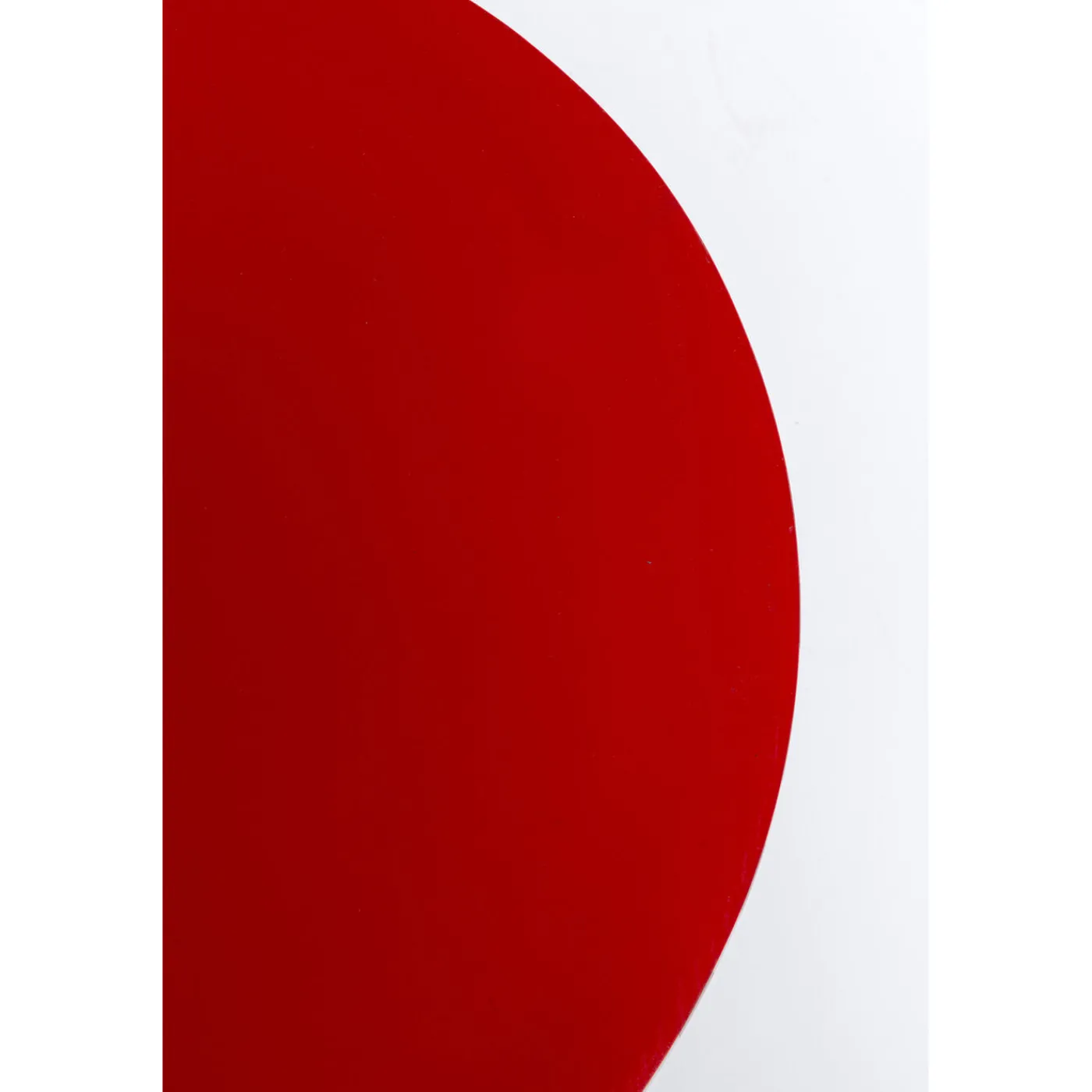 KARE Design Table D Appoint Domero Checkers Rouge O40Cm