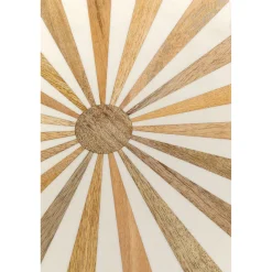 KARE Design Table D Appoint Domero Cirque Laiton Blanc O40Cm