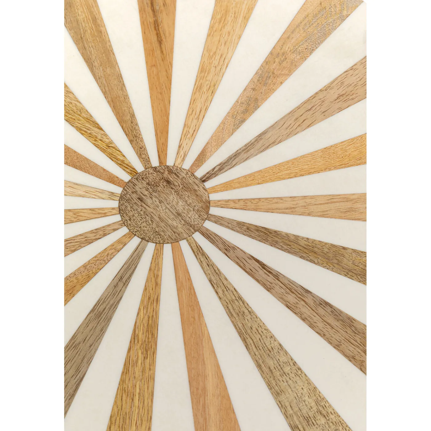 KARE Design Table D Appoint Domero Cirque Laiton Blanc O40Cm