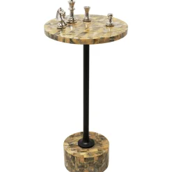 KARE Design Table D Appoint Domero Mosaic Gris O25Cm