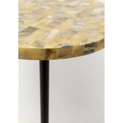 KARE Design Table D Appoint Domero Mosaic Gris O25Cm