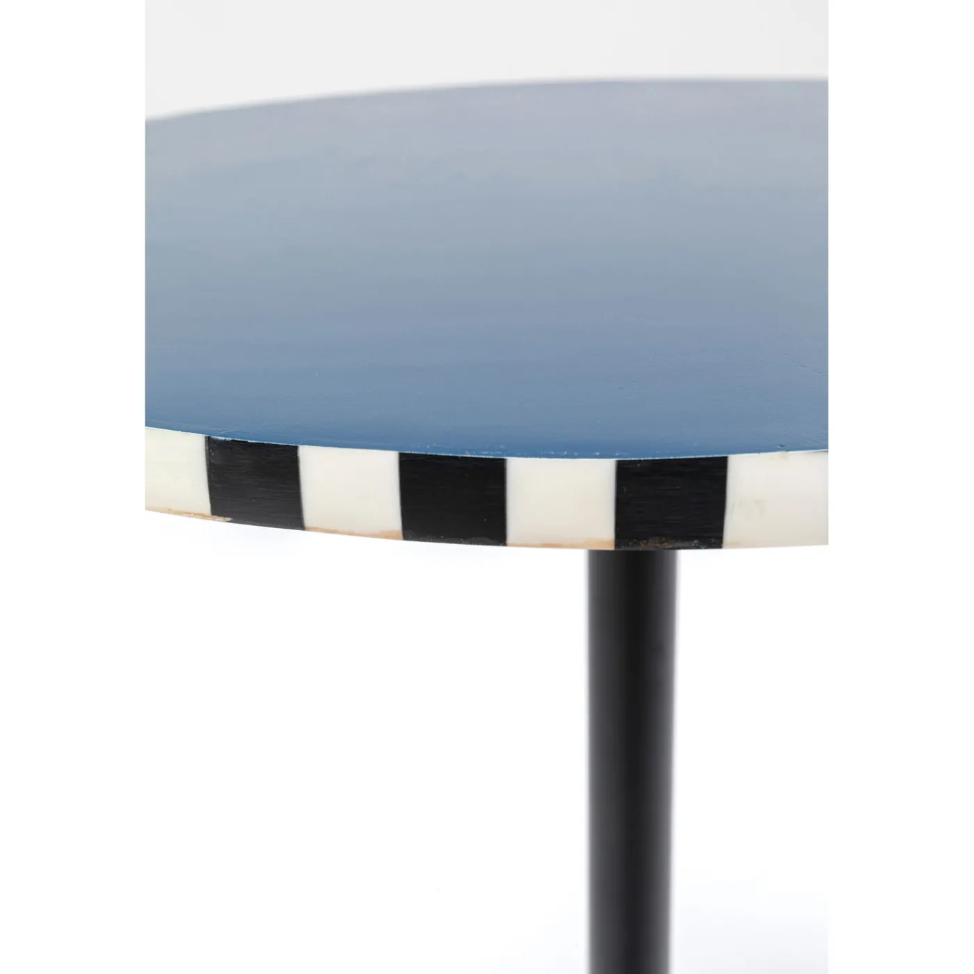 KARE Design Table D Appoint Domero Race Bleu O40Cm