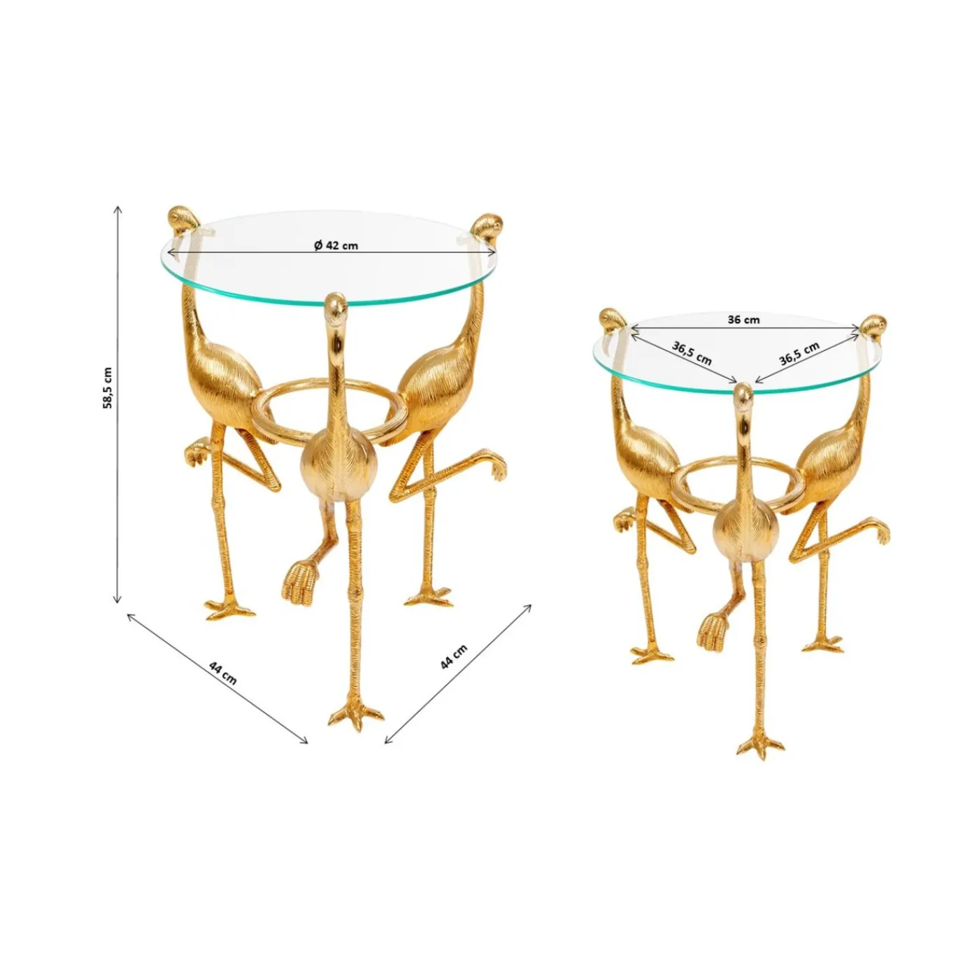 KARE Design Table D Appoint Flamingo