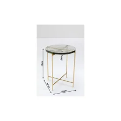 KARE Design Table D Appoint Ice O40Cm
