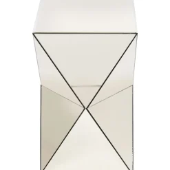 KARE Design Table D Appoint Luxury Triangle Champagne 32X32Cm