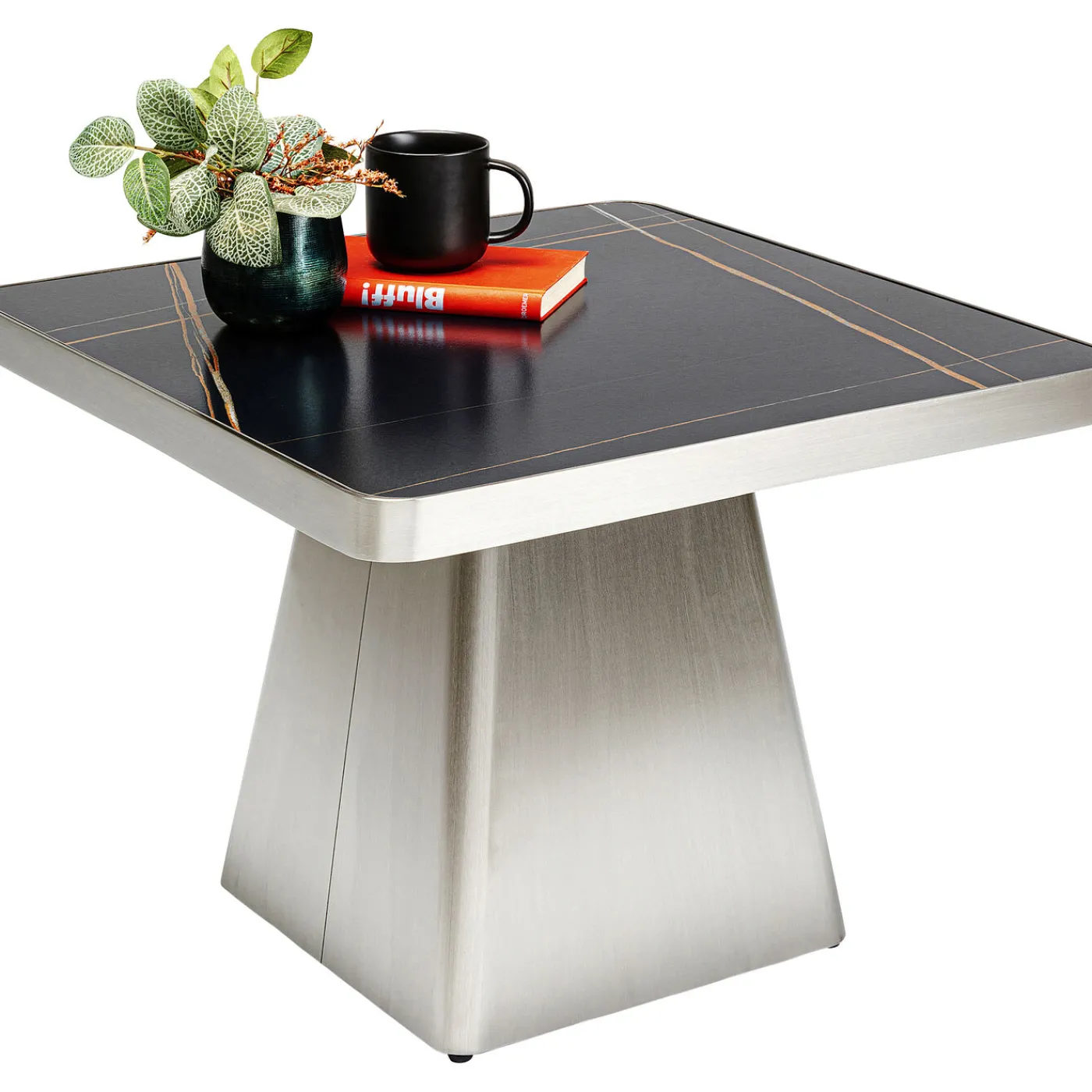 KARE Design Table D Appoint Miler Argente 60X60Cm
