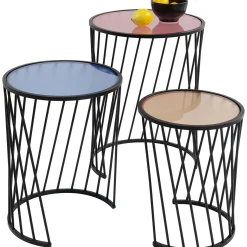 KARE Design Table D Appoint Rainbow (3/Set)