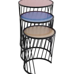 KARE Design Table D Appoint Rainbow (3/Set)