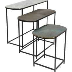 KARE Design Table D Appoint Ray Ovale (3/Set)