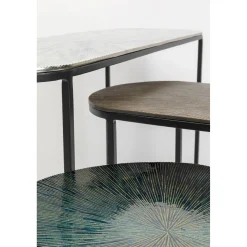 KARE Design Table D Appoint Ray Ovale (3/Set)