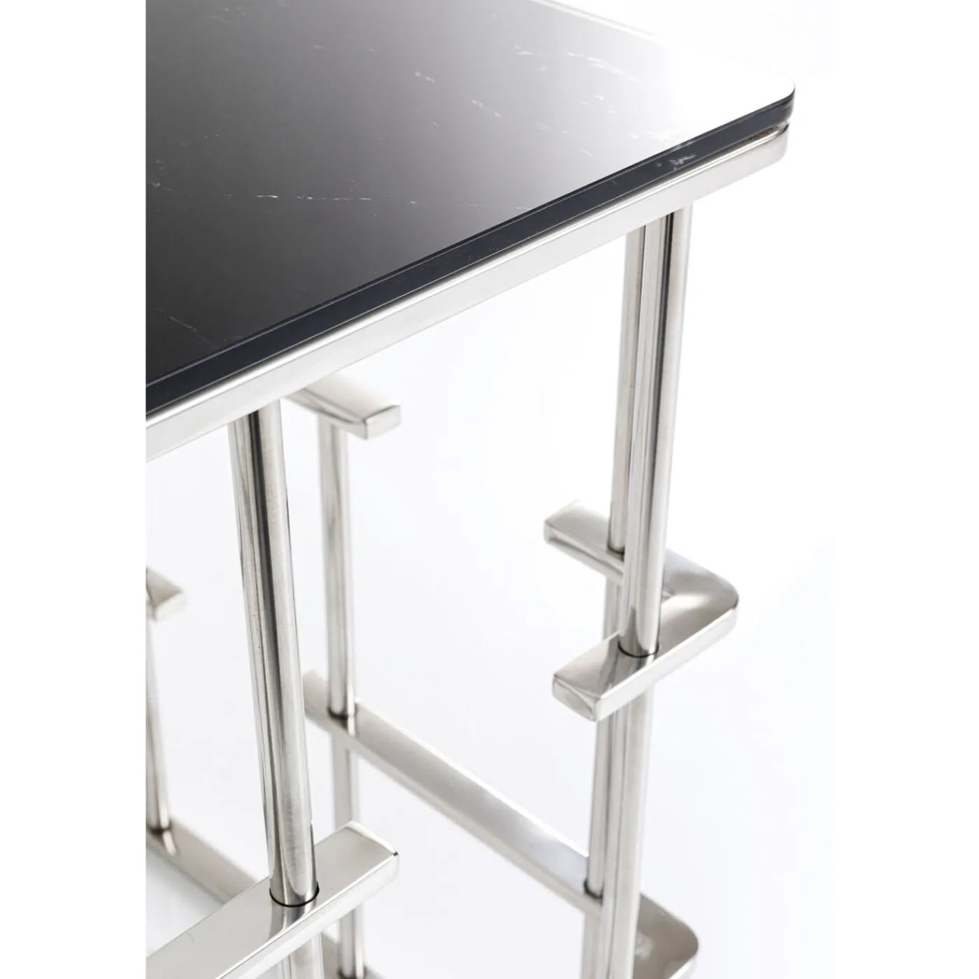 KARE Design Table D Appoint Rome Argente 40X40Cm
