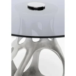 KARE Design Table D Appoint Volcano Argente O60Cm